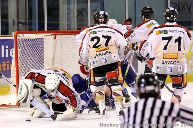 Photo hockey match Montpellier  - Bordeaux le 13/02/2010