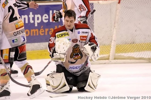 Photo hockey match Montpellier  - Bordeaux le 13/02/2010