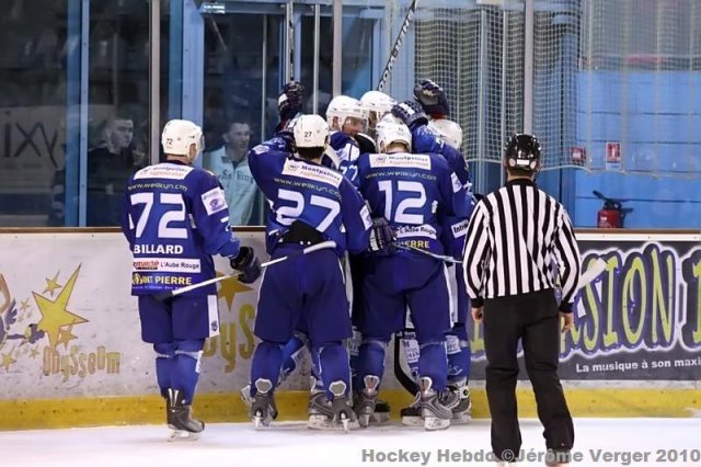 Photo hockey match Montpellier  - Bordeaux le 13/02/2010