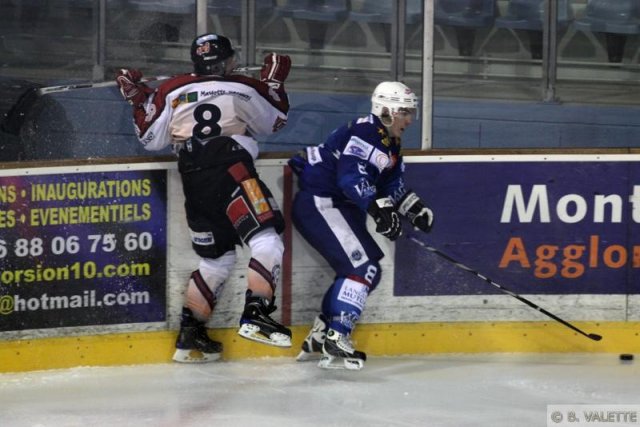 Photo hockey match Montpellier  - Bordeaux le 13/02/2010