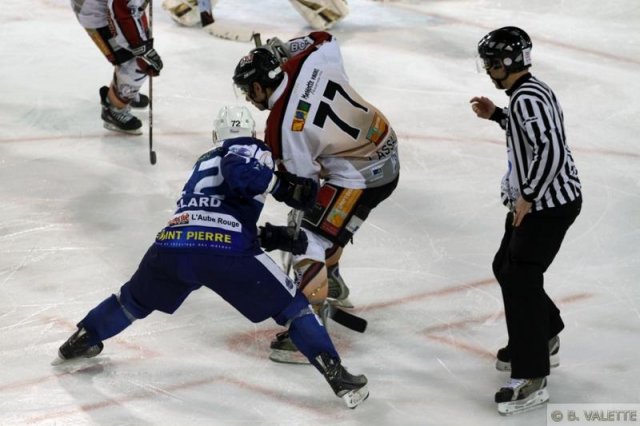 Photo hockey match Montpellier  - Bordeaux le 13/02/2010