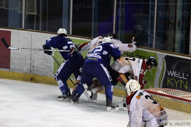 Photo hockey match Montpellier  - Bordeaux le 13/02/2010