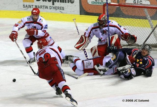 Photo hockey match Grenoble  - Briançon  le 21/03/2008