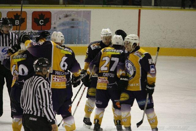 Photo hockey match Chamonix  - Mont-Blanc le 19/02/2010