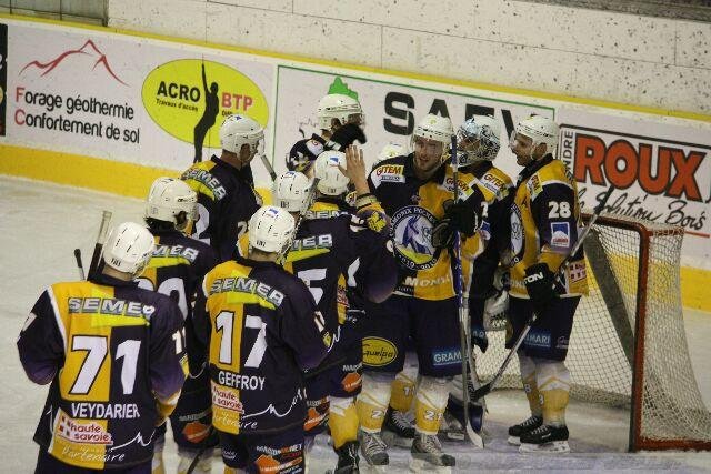 Photo hockey match Chamonix  - Mont-Blanc le 19/02/2010