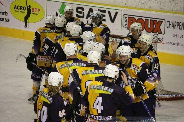 Photo hockey match Chamonix  - Mont-Blanc le 19/02/2010