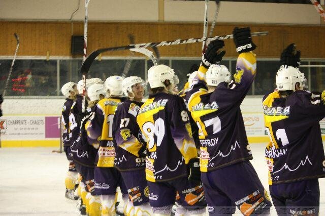 Photo hockey match Chamonix  - Mont-Blanc le 19/02/2010