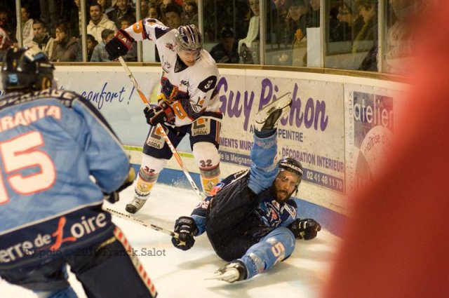 Photo hockey match Angers  - Grenoble  le 20/02/2010
