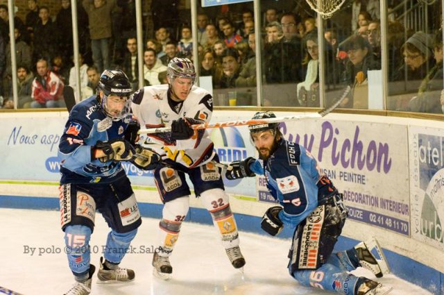 Photo hockey match Angers  - Grenoble  le 20/02/2010