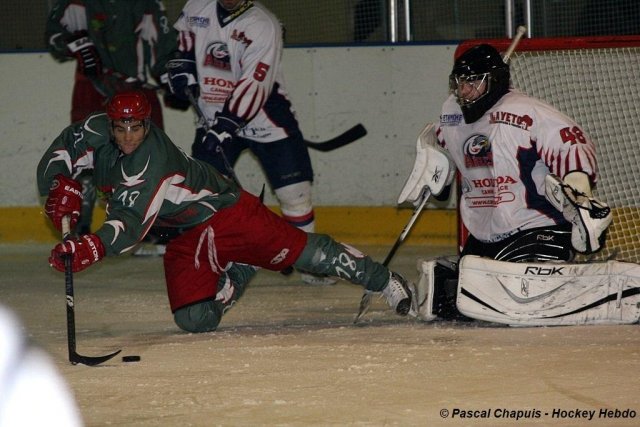 Photo hockey match Cergy-Pontoise - Nice le 20/02/2010