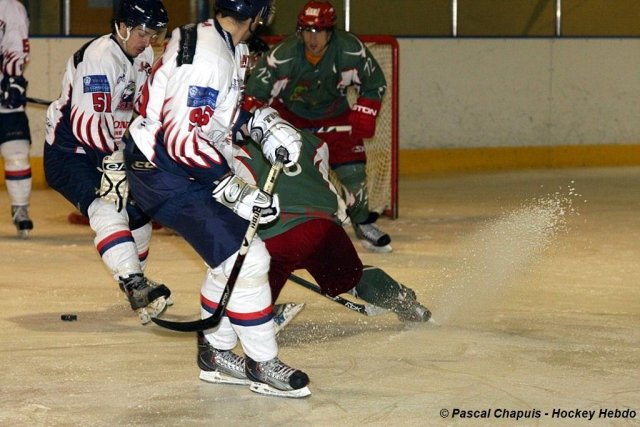 Photo hockey match Cergy-Pontoise - Nice le 20/02/2010