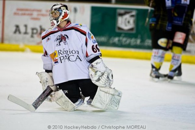 Photo hockey match Strasbourg  - Briançon  le 20/02/2010