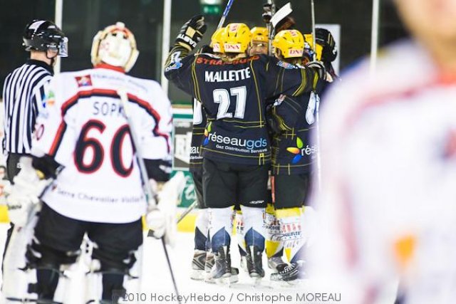 Photo hockey match Strasbourg  - Briançon  le 20/02/2010