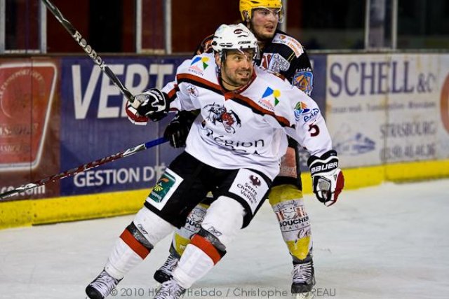 Photo hockey match Strasbourg  - Briançon  le 20/02/2010