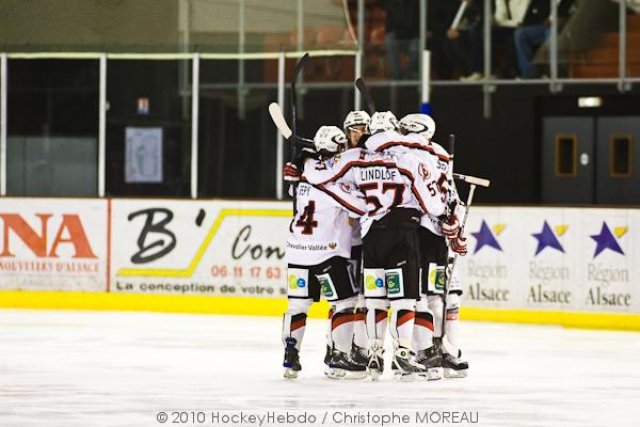 Photo hockey match Strasbourg  - Briançon  le 20/02/2010