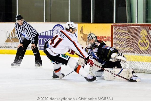Photo hockey match Strasbourg  - Briançon  le 20/02/2010