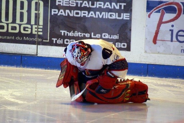 Photo hockey match Angers  - Grenoble  le 20/02/2010