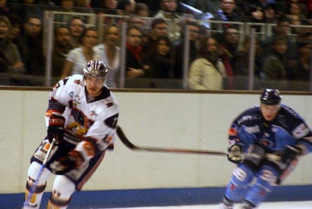 Photo hockey match Angers  - Grenoble  le 20/02/2010