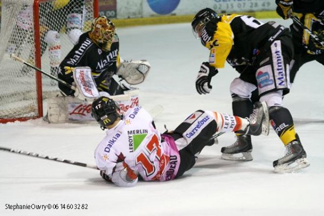Photo hockey match Rouen - Amiens  le 20/02/2010