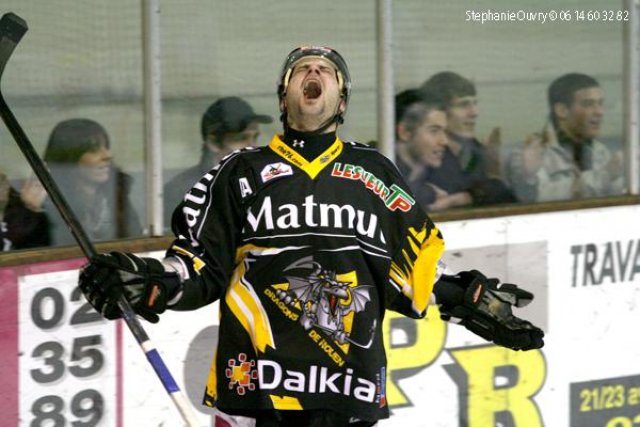 Photo hockey match Rouen - Amiens  le 20/02/2010