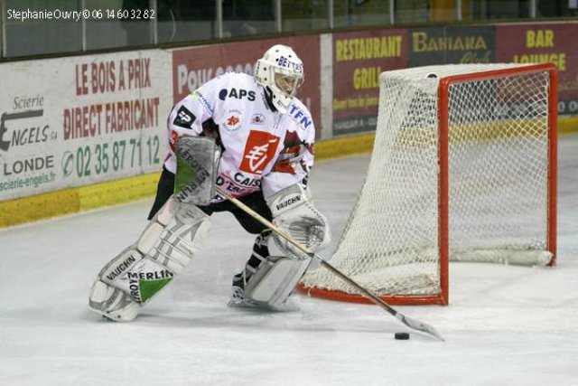 Photo hockey match Rouen - Amiens  le 20/02/2010