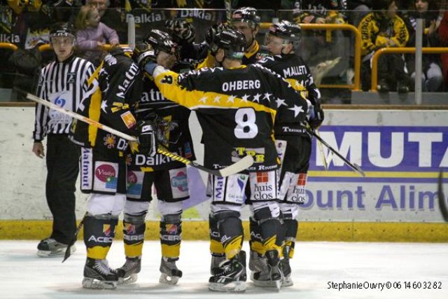 Photo hockey match Rouen - Amiens  le 20/02/2010