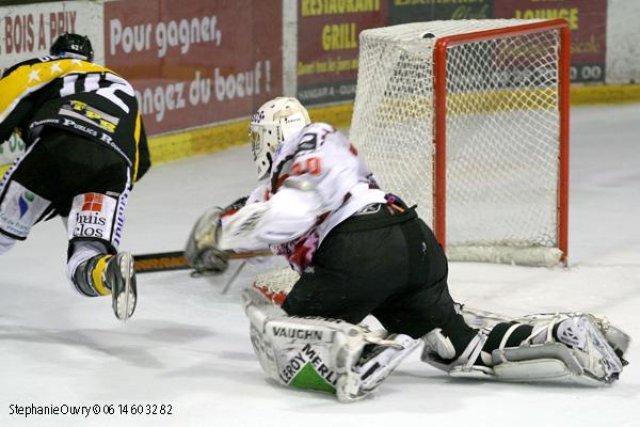 Photo hockey match Rouen - Amiens  le 20/02/2010