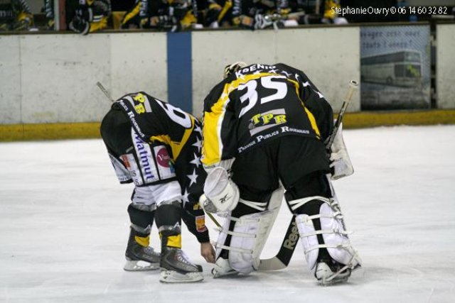 Photo hockey match Rouen - Amiens  le 20/02/2010