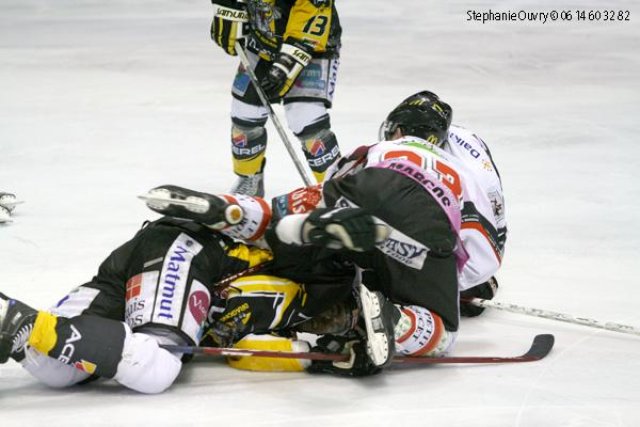 Photo hockey match Rouen - Amiens  le 20/02/2010