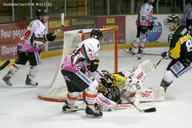 Photo hockey match Rouen - Amiens  le 20/02/2010