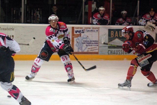 Photo hockey match Morzine-Avoriaz - Epinal  le 20/02/2010