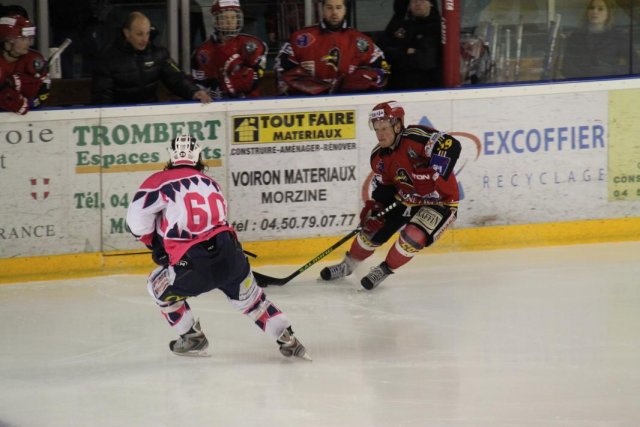 Photo hockey match Morzine-Avoriaz - Epinal  le 20/02/2010