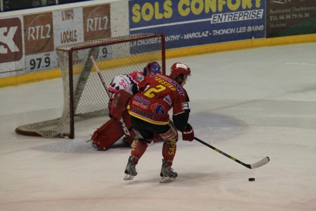Photo hockey match Morzine-Avoriaz - Epinal  le 20/02/2010