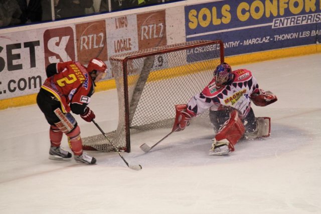 Photo hockey match Morzine-Avoriaz - Epinal  le 20/02/2010