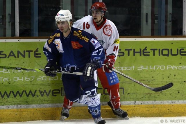 Photo hockey match Montpellier  - Valence le 20/02/2010