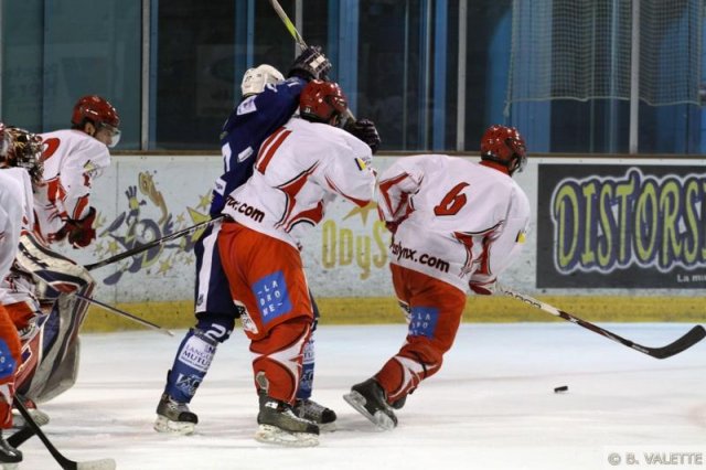 Photo hockey match Montpellier  - Valence le 20/02/2010