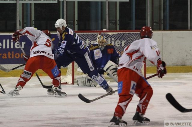 Photo hockey match Montpellier  - Valence le 20/02/2010