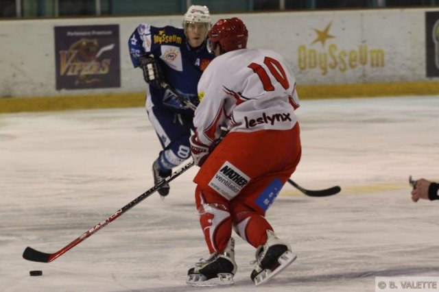 Photo hockey match Montpellier  - Valence le 20/02/2010