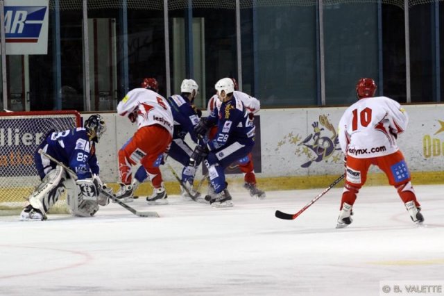 Photo hockey match Montpellier  - Valence le 20/02/2010