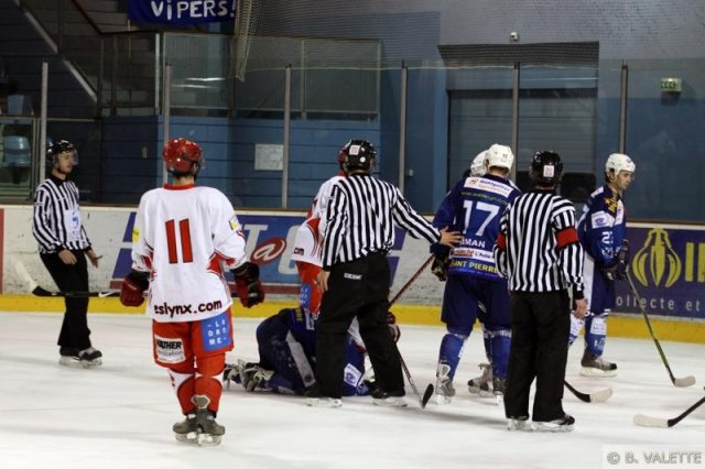 Photo hockey match Montpellier  - Valence le 20/02/2010