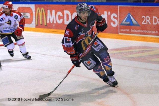 Photo hockey match Grenoble  - Morzine-Avoriaz le 23/02/2010