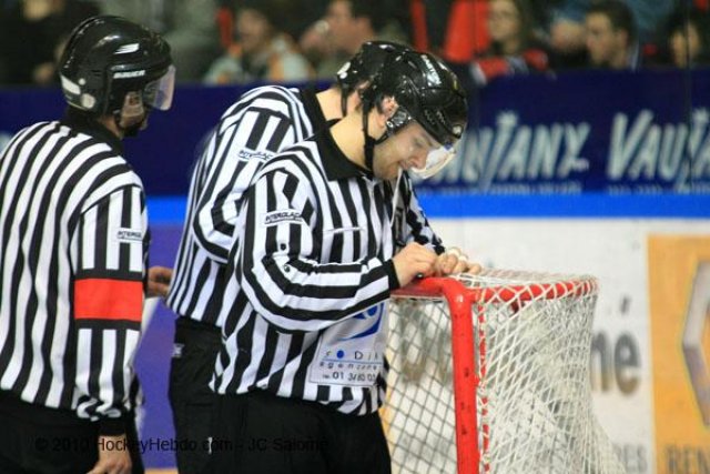 Photo hockey match Grenoble  - Morzine-Avoriaz le 23/02/2010