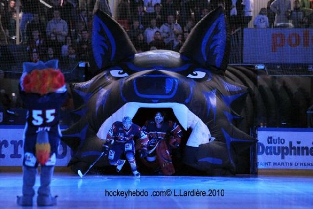 Photo hockey match Grenoble  - Morzine-Avoriaz le 23/02/2010