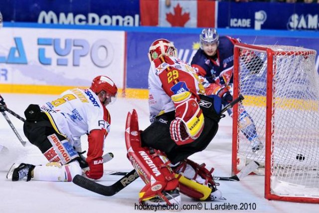 Photo hockey match Grenoble  - Morzine-Avoriaz le 23/02/2010