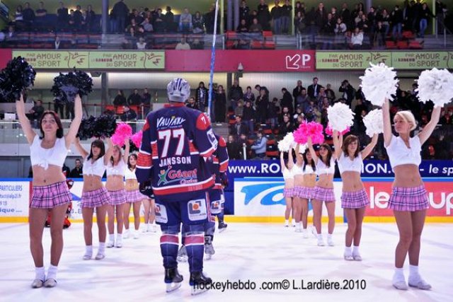 Photo hockey match Grenoble  - Morzine-Avoriaz le 23/02/2010