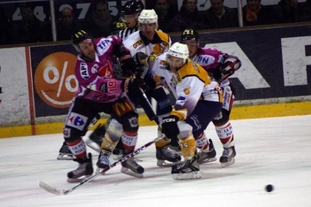 Photo hockey match Amiens  - Chamonix  le 23/02/2010