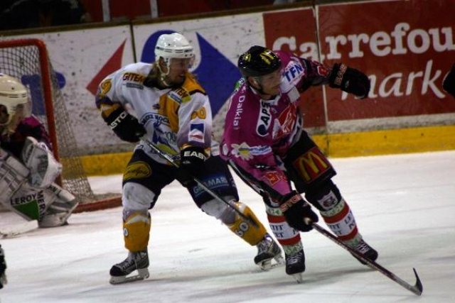 Photo hockey match Amiens  - Chamonix  le 23/02/2010