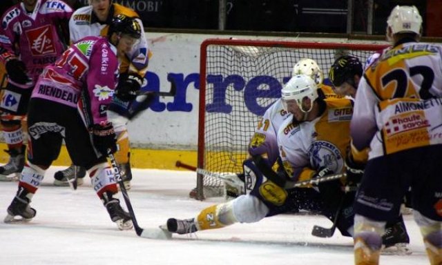 Photo hockey match Amiens  - Chamonix  le 23/02/2010
