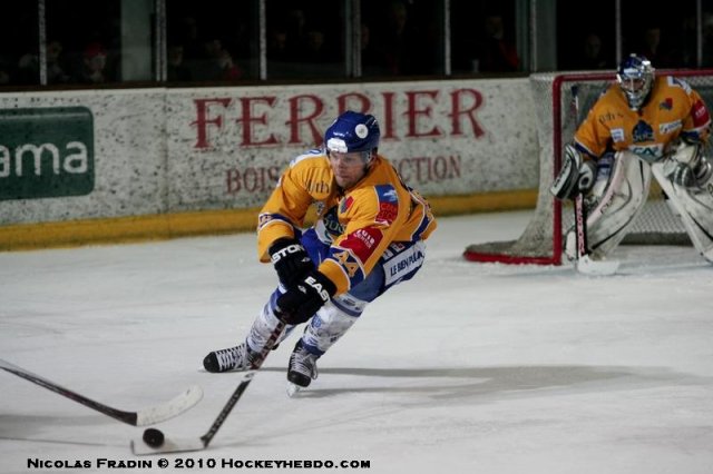 Photo hockey match Briançon  - Dijon  le 27/02/2010