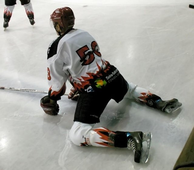 Photo hockey reportage Amical : Dijon - Neuilly  